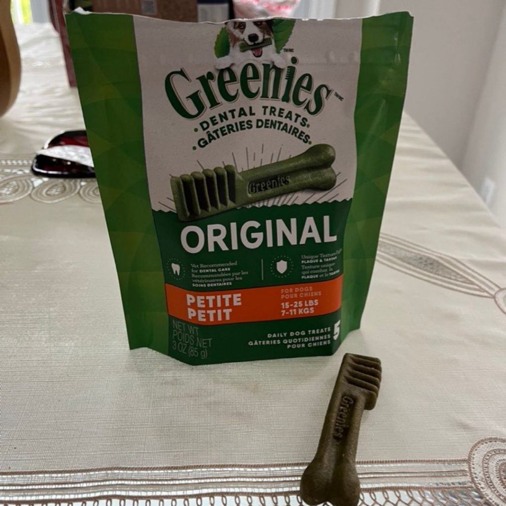 Greenies, dental treat
