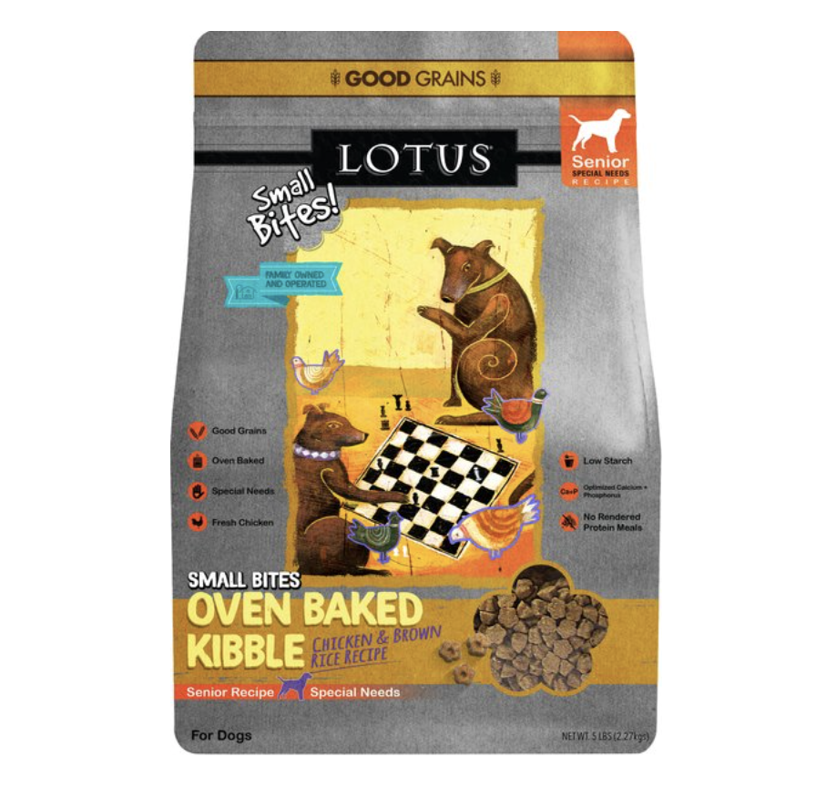 Lotus oven baked kibble small bites