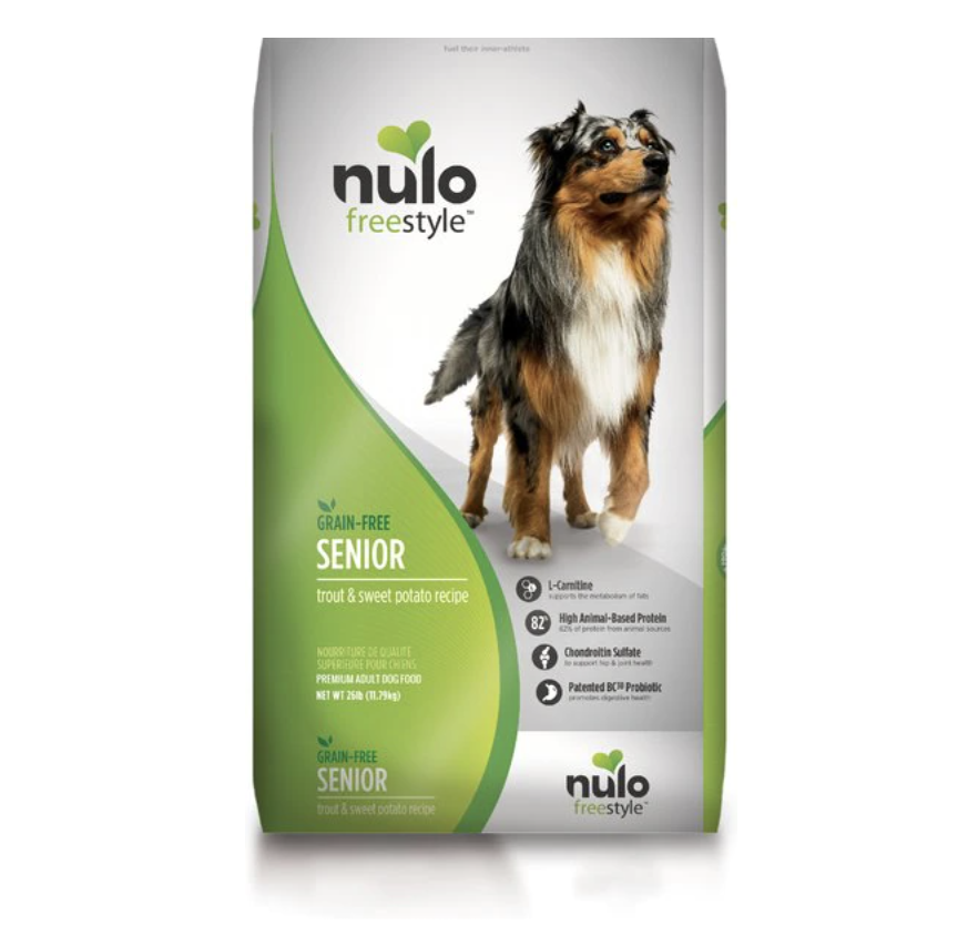 Nulo freestyle grain free senio dogs